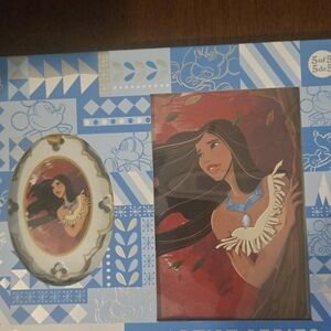 Disney Pocahontas Red and Blue Art Set